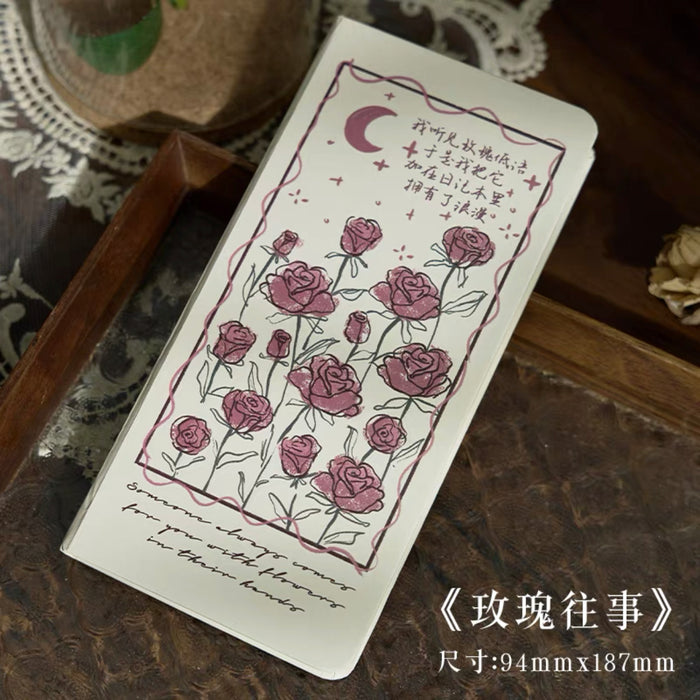 MR.PAPER Rose Series Handbook - Squared 纸先生玫瑰治愈系列手账本 方格页 颜色随机