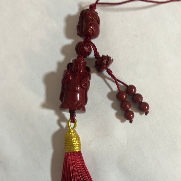 紫金砂财神挂饰