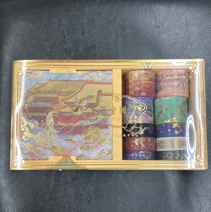 Artistic Decoration Tape云鹤金阙纸胶带套装