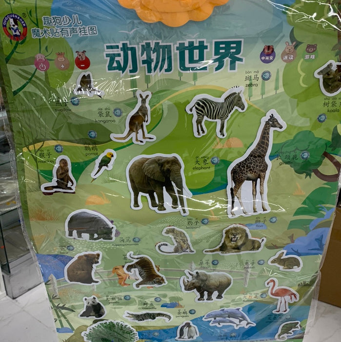 动物世界发声挂图