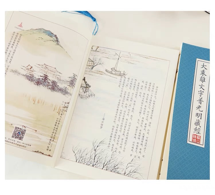 大乘离文字普光明藏经 小楷硬笔字帖描红