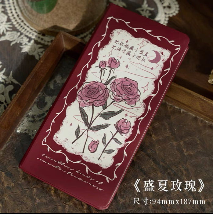MR.PAPER Rose Series Handbook - Squared 纸先生玫瑰治愈系列手账本 方格页 颜色随机