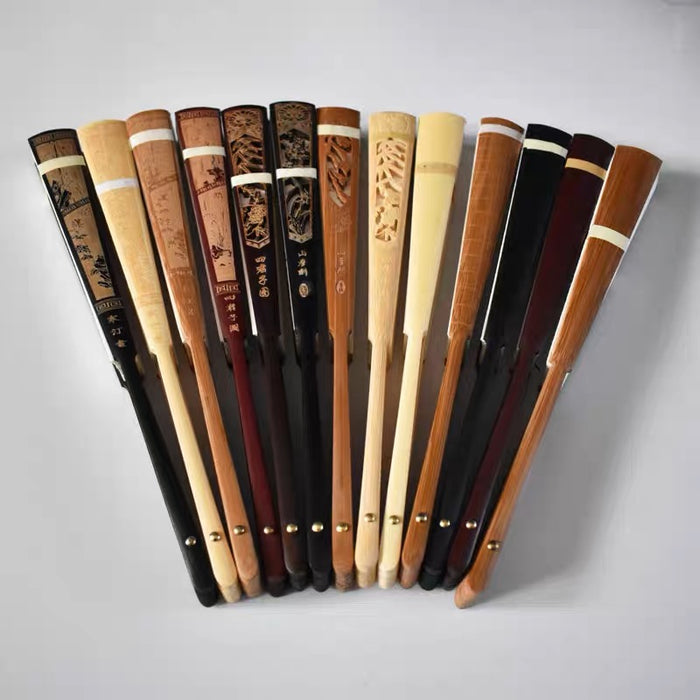 Blank Xuan Paper Fan for Calligraphy Practicing 7# 宣纸扇子空白DIY书法题字 7寸