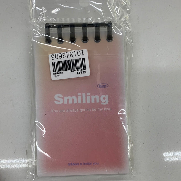 Loose-Leaf Pocket Notebook - Smiling 活页随身本