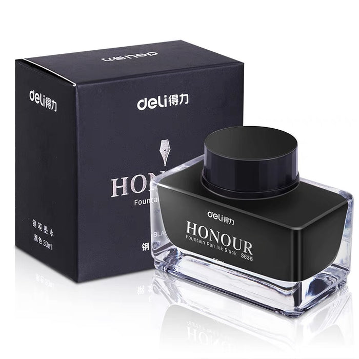 得力HONOUR非碳素墨水 - 黑色