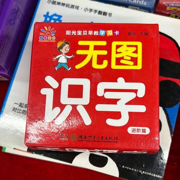 早教学习卡 无图识字 进阶篇