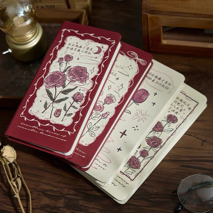MR.PAPER Rose Series Handbook - Squared 纸先生玫瑰治愈系列手账本 方格页 颜色随机