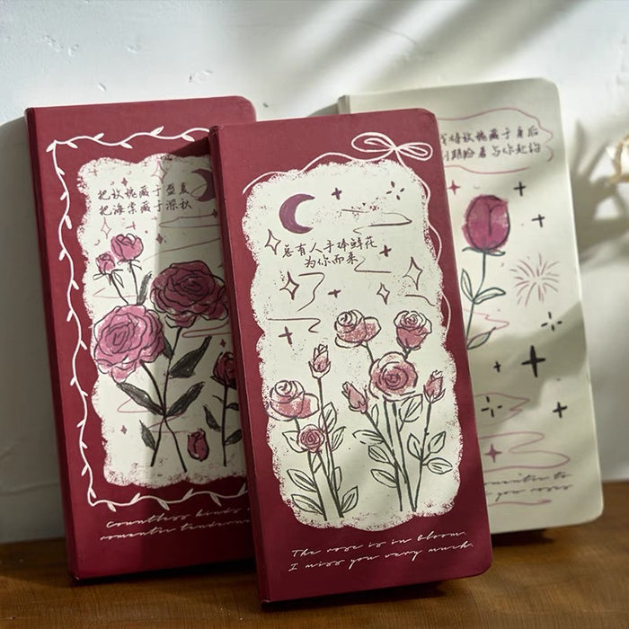 MR.PAPER Rose Series Handbook - Squared 纸先生玫瑰治愈系列手账本 方格页 颜色随机
